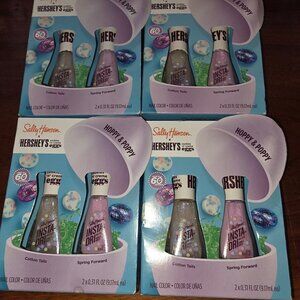 4 PACKS OF SALLY HANSEN NAIL COLORS WITH 2CT PACKS
